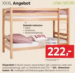 XXXLutz LINEA NATURA Etagenbett Angebot