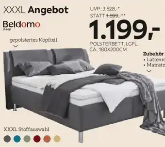 XXXLutz Beldomo Polsterbett Angebot