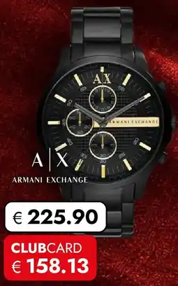 Travel FREE ARMANI EXCHANGE Armbanduhr Angebot