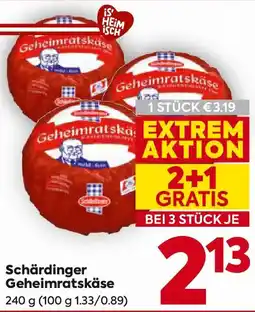 Billa Schärdinger Geheimratskäse Angebot
