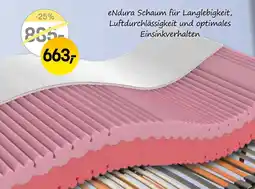 Reiter Kaltschaummatratze „,eNdura" Angebot