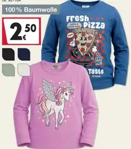 Woolworth Kinder Langarmshirts Angebot