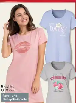 Woolworth Damen Bigshirt Angebot