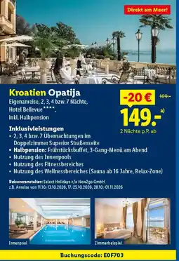 Lidl Kroatien Opatija Angebot