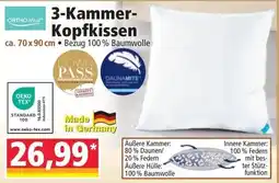 Norma ORTHO-vital 3-Kammer-Kopfkissen Angebot