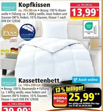 ORTHO-Vital Kopfkissen