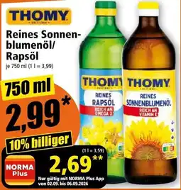 Norma Reines Sonnenblumenöl/Rapsöl Angebot