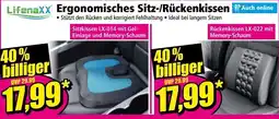 Norma Lifenaxx Ergonomisches Sitz-/Rückenkissen Angebot