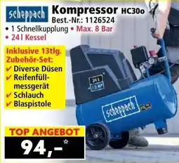 Norma scheppach Kompressor HC300 Angebot