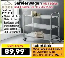 Norma BUTTER HOME Servierwagen Angebot
