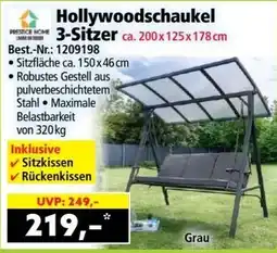 Norma Hollywoodschaukel 3-Sitzer Angebot