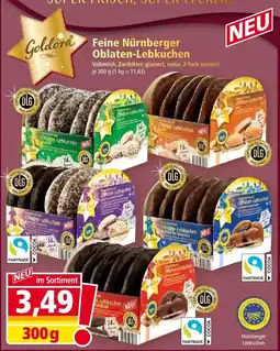 Norma Goldora Feine Nürnberger Oblaten-Lebkuchen Angebot