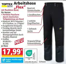 Norma TopTex Arbeitshose "Flex" Angebot