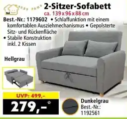 Norma 2-Sitzer-Sofabett Angebot