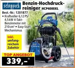 Norma Scheppach Benzin-Hochdruckreiniger HCP4000XL Angebot