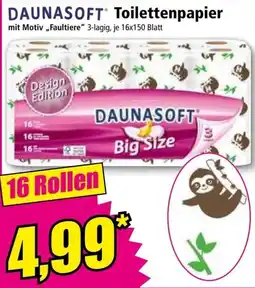 Norma DAUNASOFT Toilettenpapier Angebot