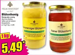 Norma Felix Himstedt Blütenhonig Angebot