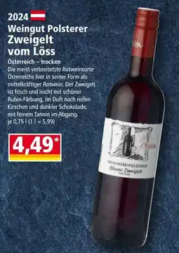 Norma Weingut Polsterer Zweigelt vom Löss Angebot