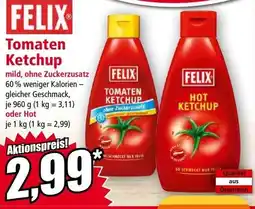 Norma Felix Tomaten Ketchup Angebot