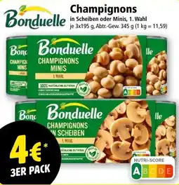 Norma Bonduelle Champignons Angebot