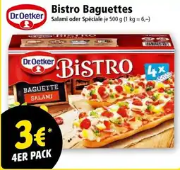 Norma Dr.Oetker Bistro Baguettes Angebot
