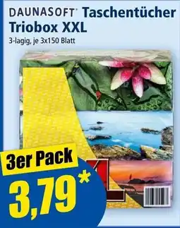 Norma DaunasoFT Taschentücher Triobox XXL Angebot