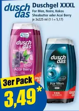 Norma dusch das Duschgel XXXL Angebot