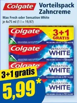 Norma Colgate Zahncreme Angebot