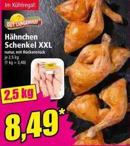 Norma Gut Langenhof Hähnchen Schenkel XXL Angebot