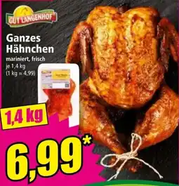 Norma Gut Langenhof Ganzes Hähnchen Angebot