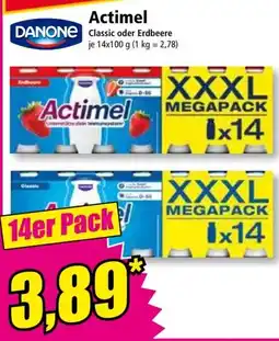 Norma Danone Actimel Angebot