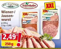 Norma Schirnhofer Wiener-/Jausenwurst Angebot
