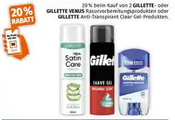 Müller Gillette oder Gillette Venus Angebot