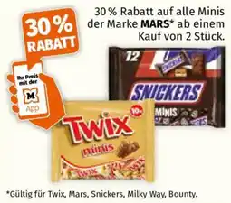 Müller Twix oder Snickers Angebot