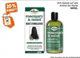 Müller Difeel rosemary & mint shampoo Angebot