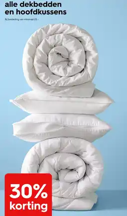 HEMA alle dekbedden en hoofdkussens Angebot
