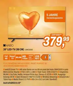 Expert NABO 39" LED-TV (98 CM) Angebot