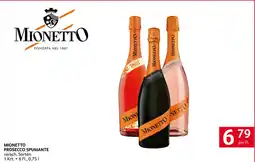 Transgourmet Mionetto Prosecco Spumante Angebot