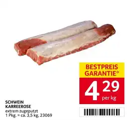 Transgourmet Schwein Karreerose Angebot