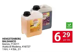 Transgourmet Hengstenberg Balsamico bianco Angebot