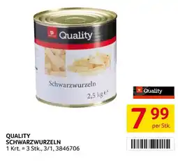 Transgourmet Quality Schwarzwurzeln Angebot
