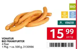Transgourmet Vonatur Bio Frankfurter Angebot
