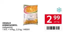 Transgourmet Oswald Kürbiswürfel Angebot