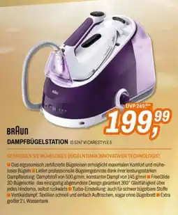 Expert Braun Dampfbügelstation IS 5247 VI Carestyle 5 Angebot