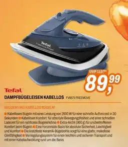 Expert Tefal Dampfbügeleisen Kabellos Angebot