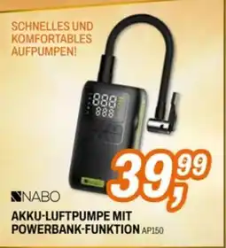 Expert NABO Akku-LuftPumpe mit Powerbank-Funktion AP150 Angebot