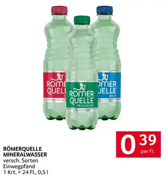 Römerquelle Mineralwasser