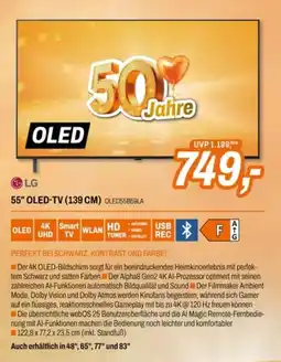 Expert LG 55" OLED-TV (139 CM) Angebot
