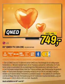 Expert LG 65" QNED-TV (164 CM) 65QNED87A8B Angebot