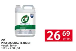 Transgourmet Cif Professional Reiniger Angebot